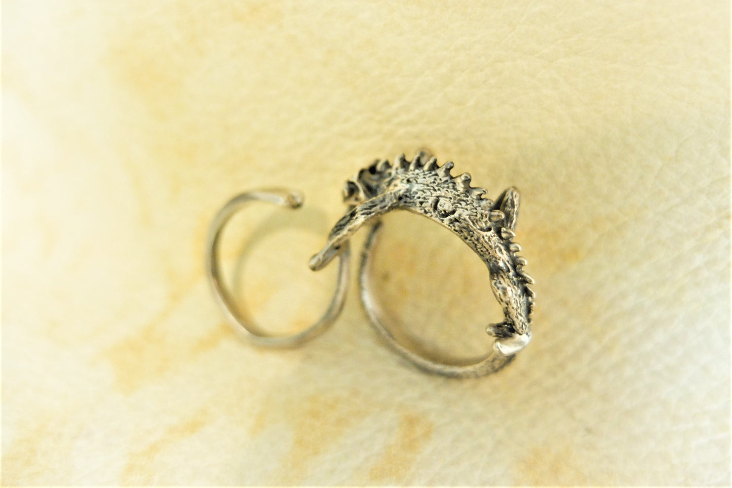 カメレオン2連リング( chameleon two finger ring)